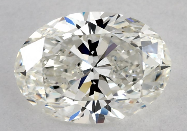 1.70 carat Oval diamond H VS2 