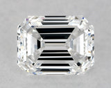0.50 carat Emerald diamond D  VS1