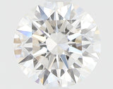 0.50 carat Round diamond F VVS2 Excellent