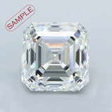 0.9 carat Asscher diamond I  VVS2