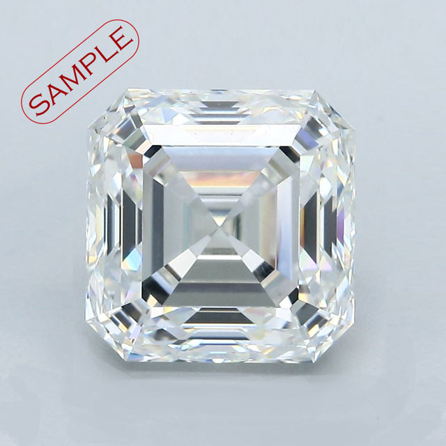 1.01 carat Asscher diamond H  VS1 
