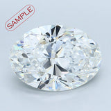 1.6 carat Oval diamond L  VS2