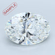 0.50 carat Oval diamond E VS2 