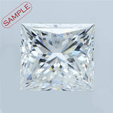 0.70 carat Princess diamond F SI1 