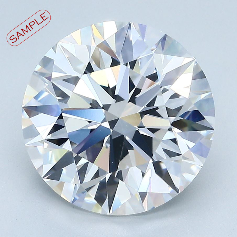 2.43 carat Round diamond D  IF Excellent