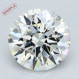 2.39 carat Round diamond K  VS2 Very good