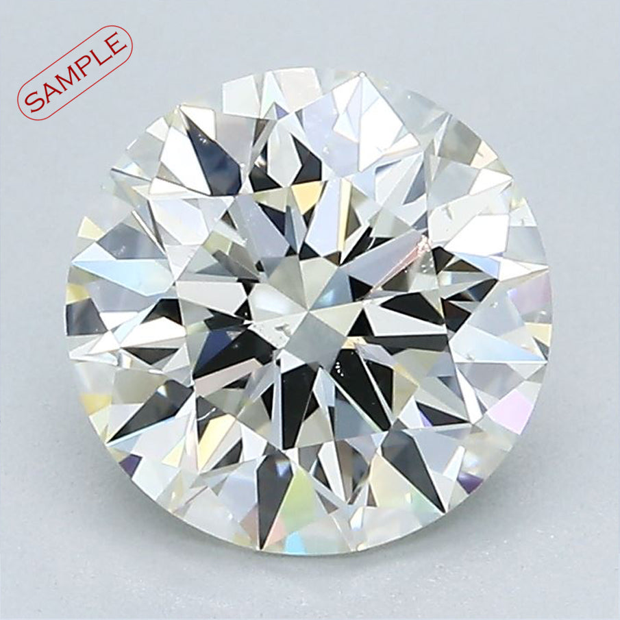 1 carat Round diamond J  VS2 Very good