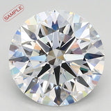 0.90 carat Round diamond J VVS2 VeryGood