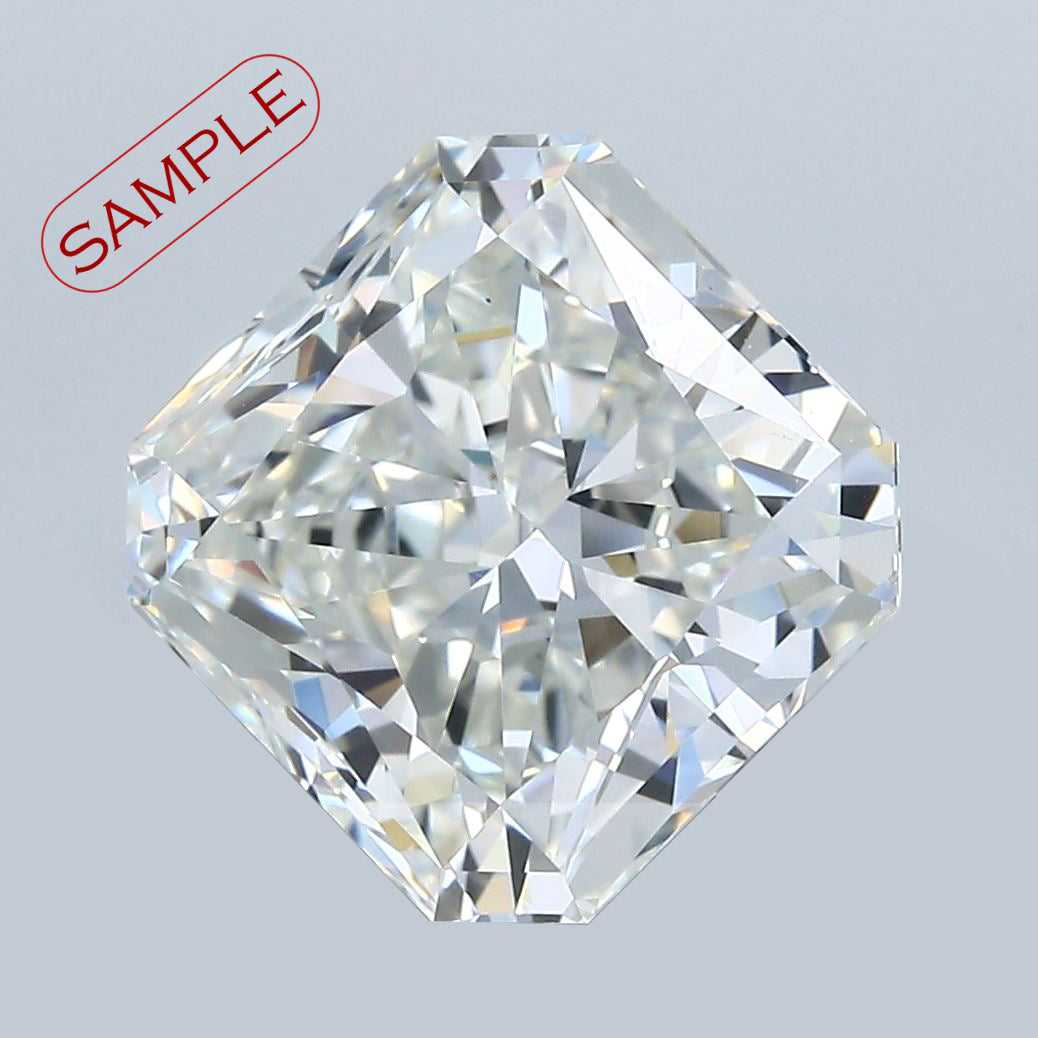 5.02 carat Radiant diamond I  VS1