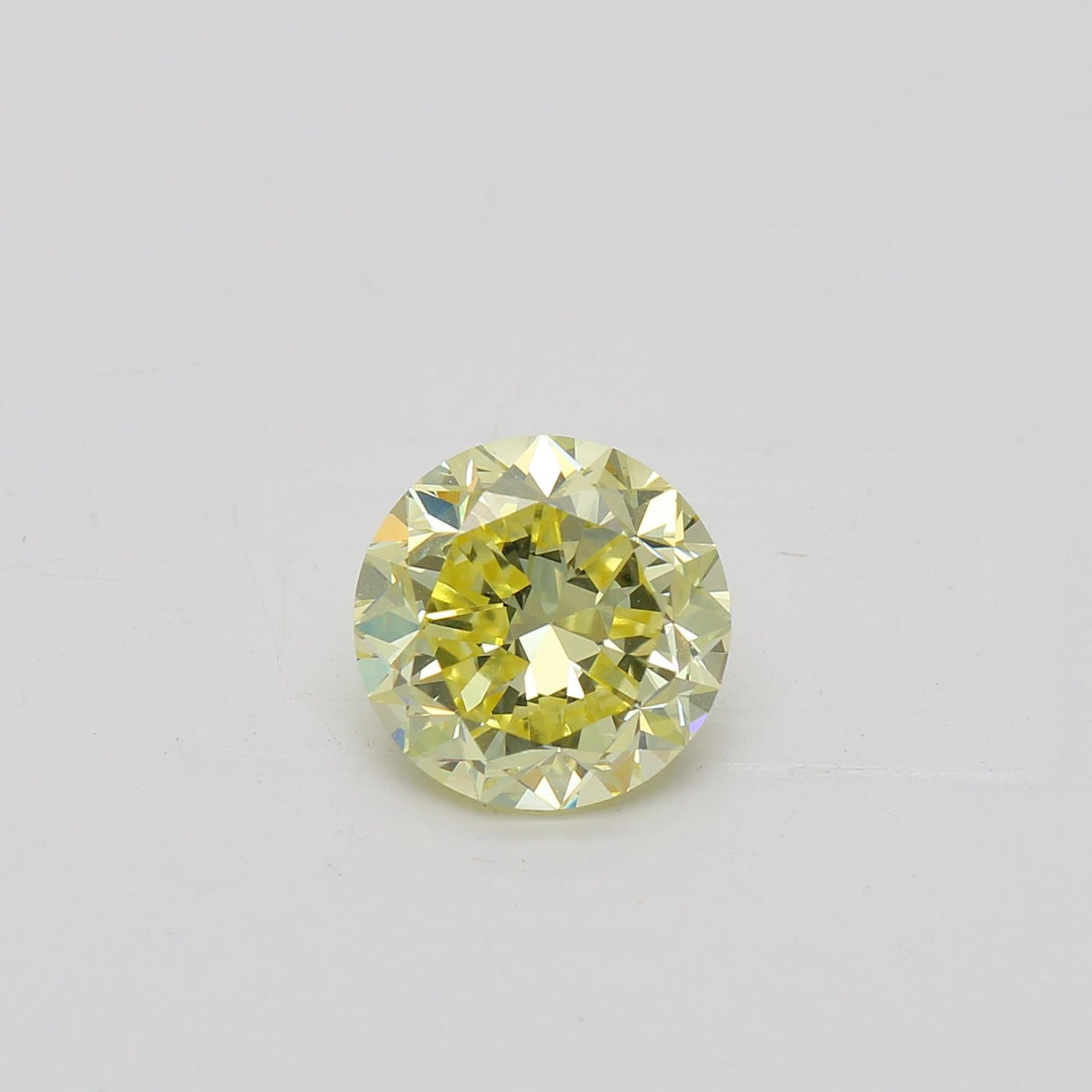 1.30 carat Round diamond  Yellow VS1