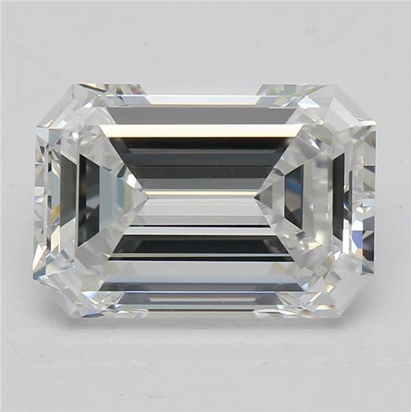 2.01 carat Emerald diamond D VVS2 