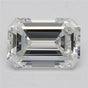 2.01 carat Emerald diamond D VVS2 