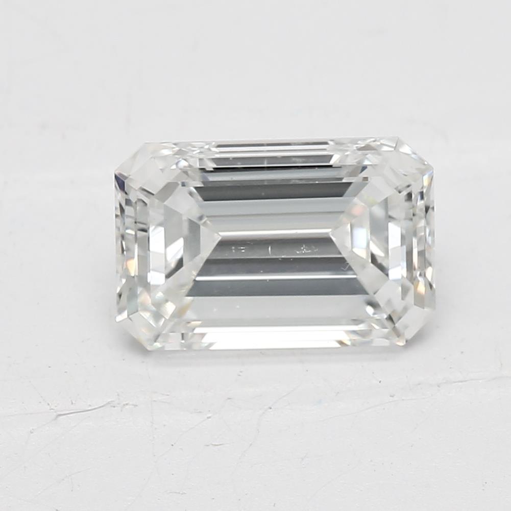 Diamant émeraude de 1,01 carat E VS2