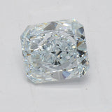 1.65 carat Radiant diamond  Blue VS1