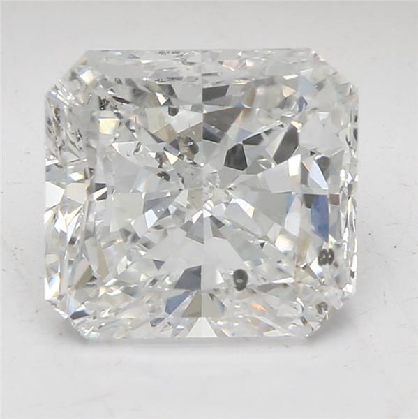1.90 carat Radiant diamond E SI2 