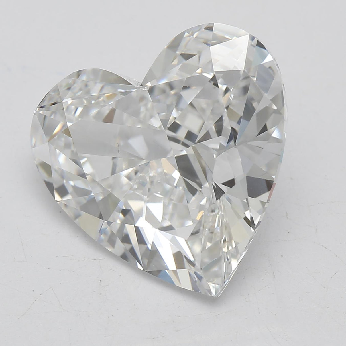 5.04 carat Heart diamond E  IF