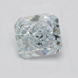 1.7 carat Radiant diamond  Blue VS1