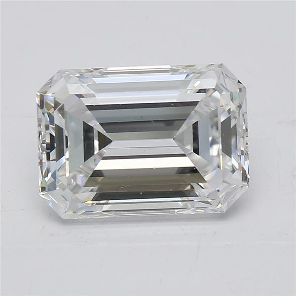 2.42 carat Emerald diamond D VS1 