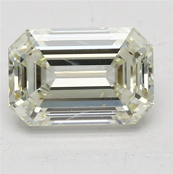 2.02 carat Emerald diamond L  SI1 