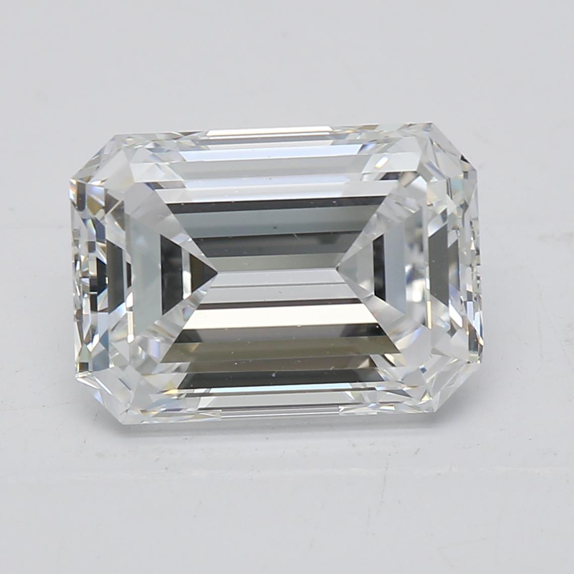 2.42 carat Emerald diamond D  VS1