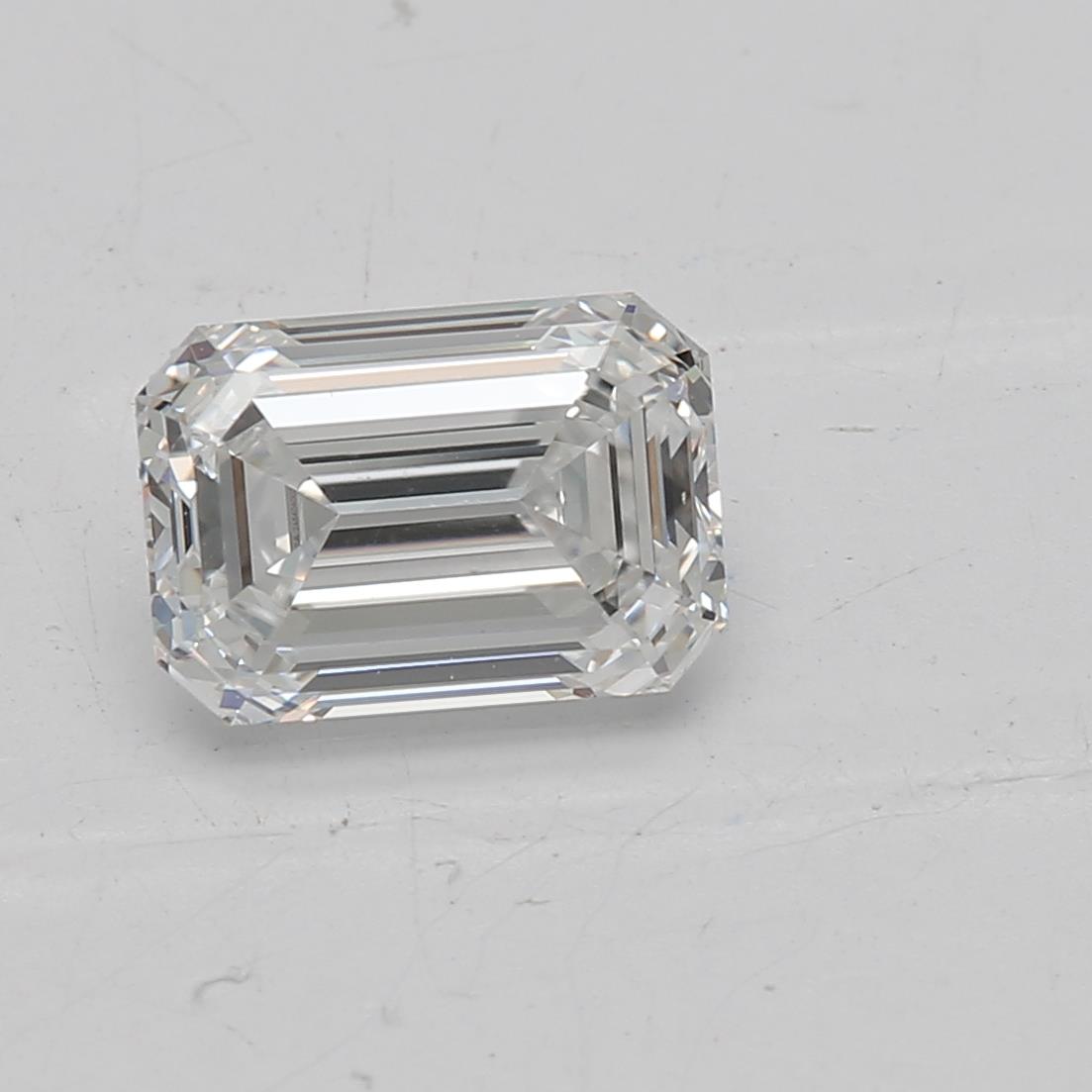1.01 carat Emerald diamond E  VS2
