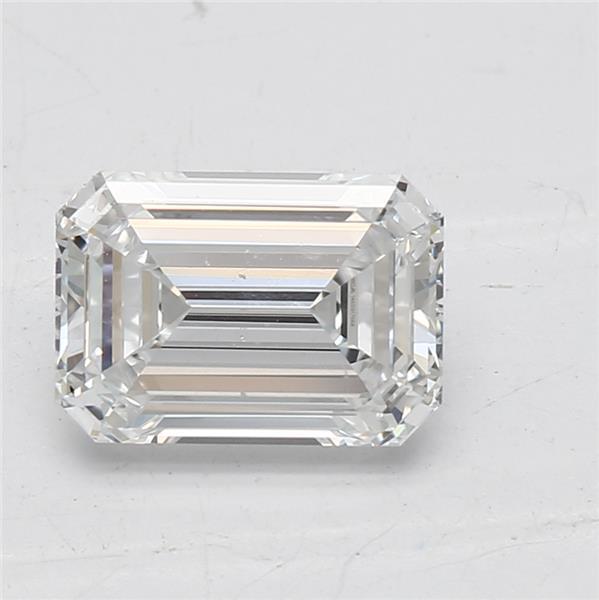 1.01 carat Emerald diamond D VS2 