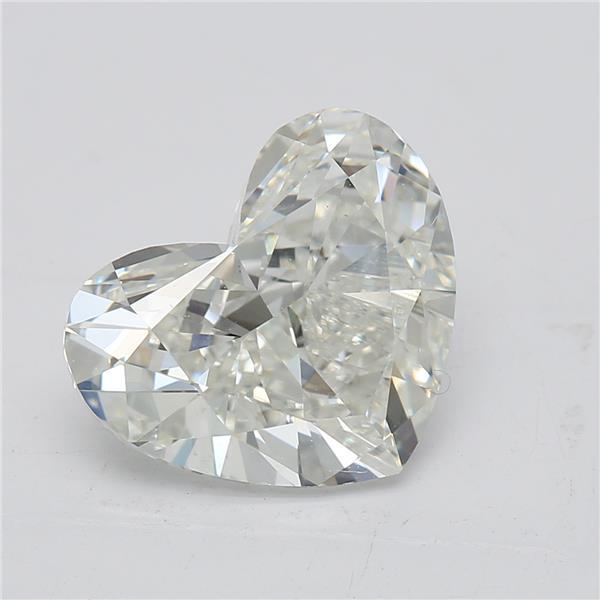 2.51 carat Heart diamond H VS1 