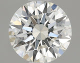 0.51 carat Round diamond J  VVS2 Excellent