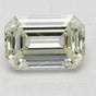 2.02 carat Emerald diamond L SI1 