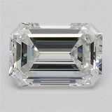 2.01 carat Emerald diamond D  VVS2 