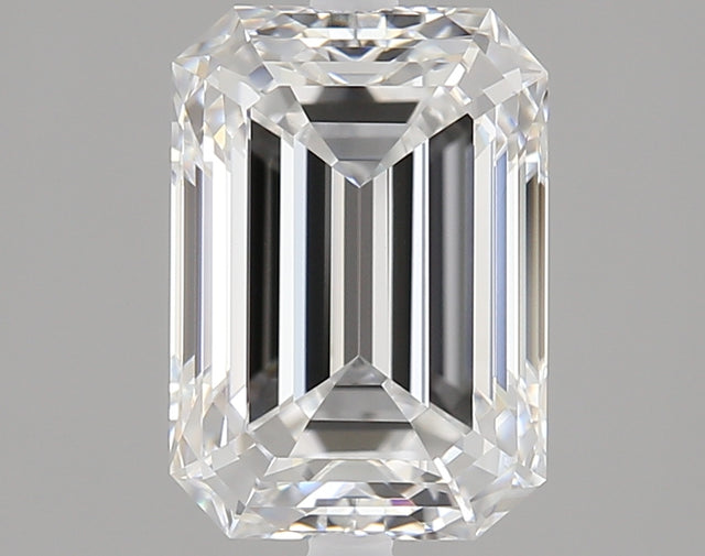 2.01 carat Emerald diamond D VVS2 