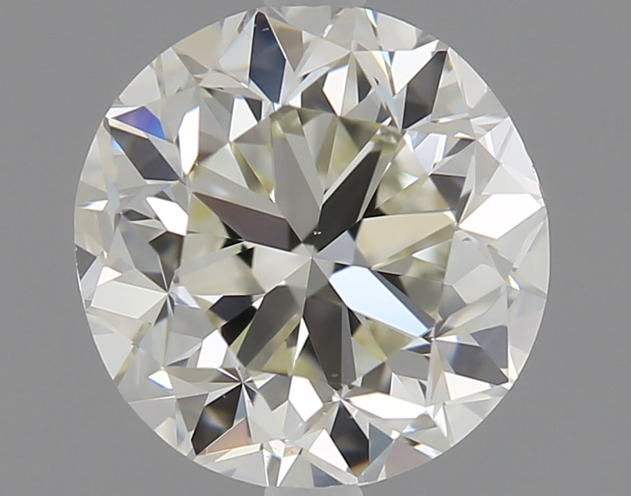 1.00 carat Round diamond L  VVS2 Good