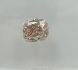 0.91 carat Cushion diamond  Brown SI2