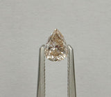 0.42 carat Pear diamond  Brown SI2