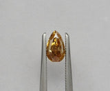 0.91 carat Pear diamond  Yellow SI2