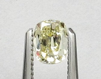 0.76 carat Cushion diamond  Yellow SI1