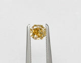 0.54 carat Radiant diamond  Yellow SI1