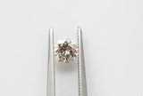 0.53 carat Round diamond  Brown VS2