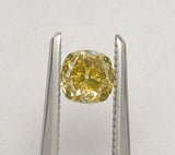 0.70 carat Cushion diamond  Yellow SI1