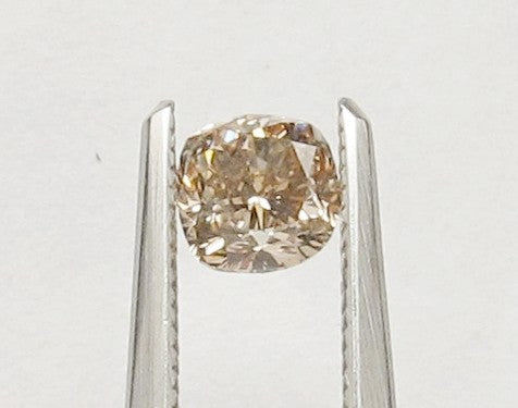 0.57 carat Cushion diamond  Brown VS2