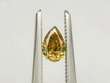 0.44 carat Pear diamond  Yellow SI1