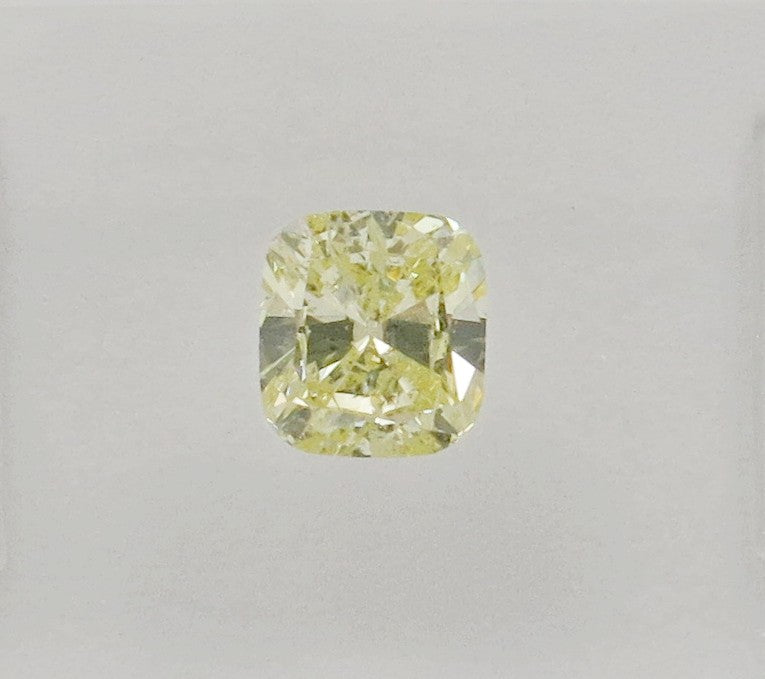 0.70 carat Cushion diamond  Yellow I1