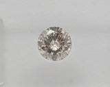 0.5 carat Round diamond  Pink I1