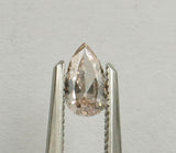 0.39 carat Pear diamond  Pink I1