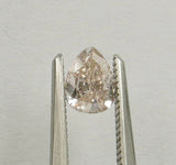 0.50 carat Pear diamond  Pink SI2