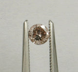 0.39 carat Round diamond  Pink I1