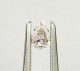 0.31 carat Pear diamond  Brown SI1