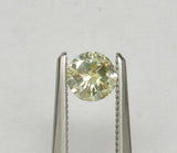 0.46 carat Round diamond  Yellow I1