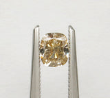 0.53 carat Cushion diamond  Brown SI1