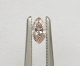 0.28 carat Marquise diamond  Brown SI2